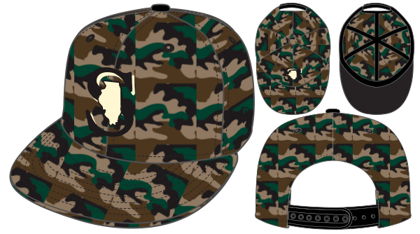 NEW ERA 950 SPARKS WOODLAND CAMO HAT