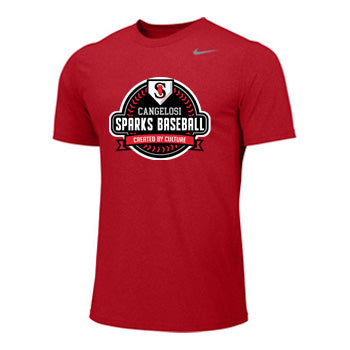 MENS NIKE SPARKS LEGEND SS RED