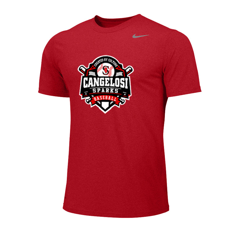 MENS NIKE SPARKS LEGEND TEE RED
