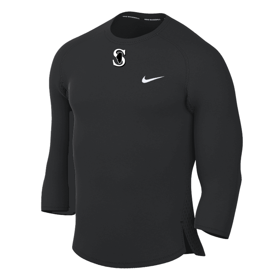 MENS NIKE SPARKS 3/4 SLEEVE SHIRT