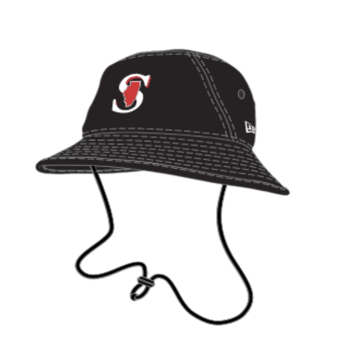 NEW ERA BUCKET HAT BLACK