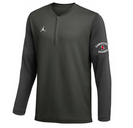 MENS NIKE SPARKS JORDAN HALF ZIP TOP