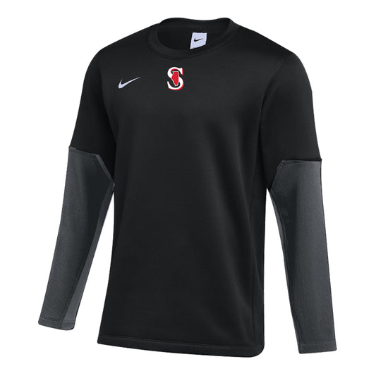 MENS NIKE SPARKS TEAM COACH CREW SWEATSHIRT BLACK