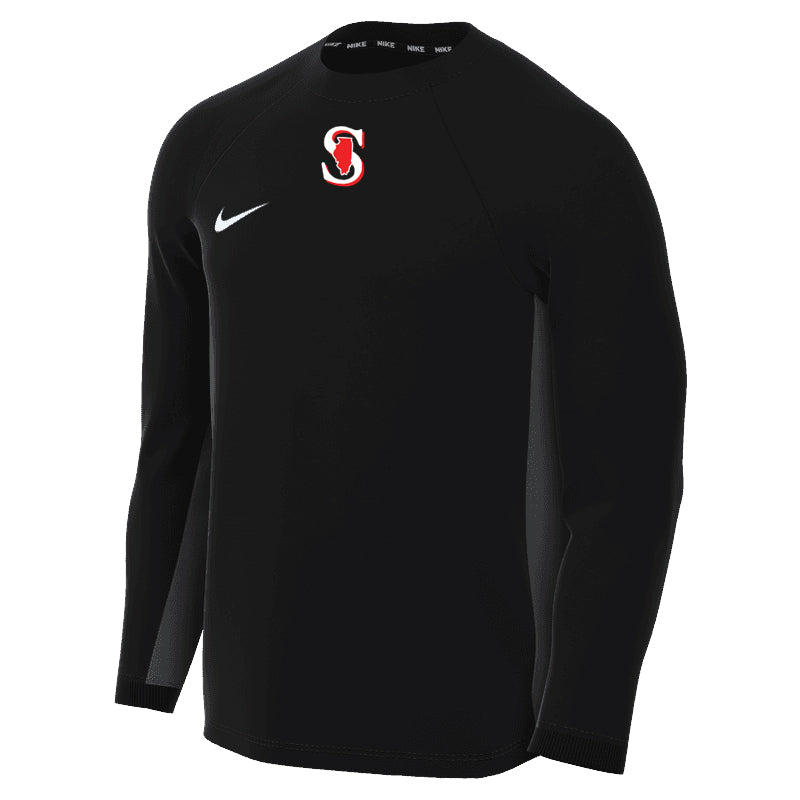 MENS NIKE SPARKS PREGAME LS TOP