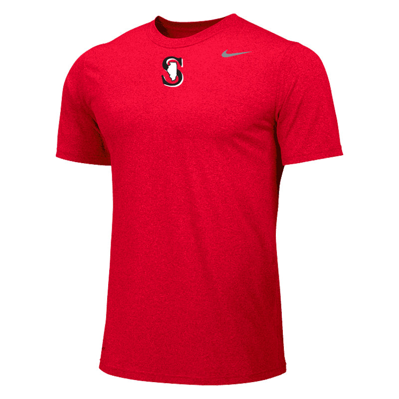 MENS NIKE SPARKS LEGEND SHORT SLEEVE RED