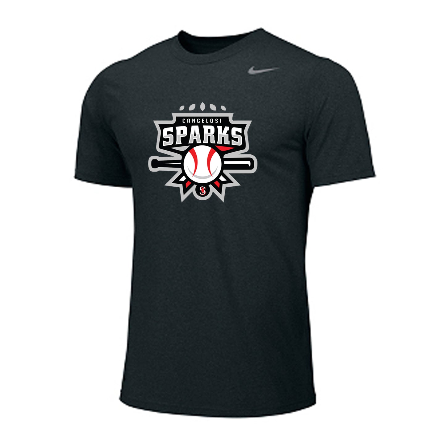 MENS NIKE SPARKS LEGEND SS BLACK