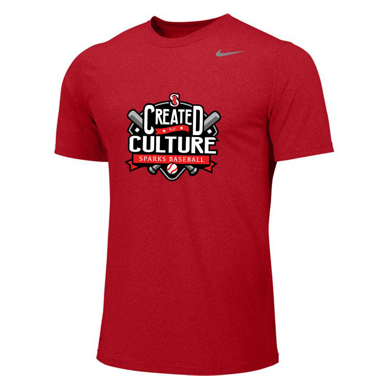 MENS NIKE SPARKS LEGEND TEE CBC RED