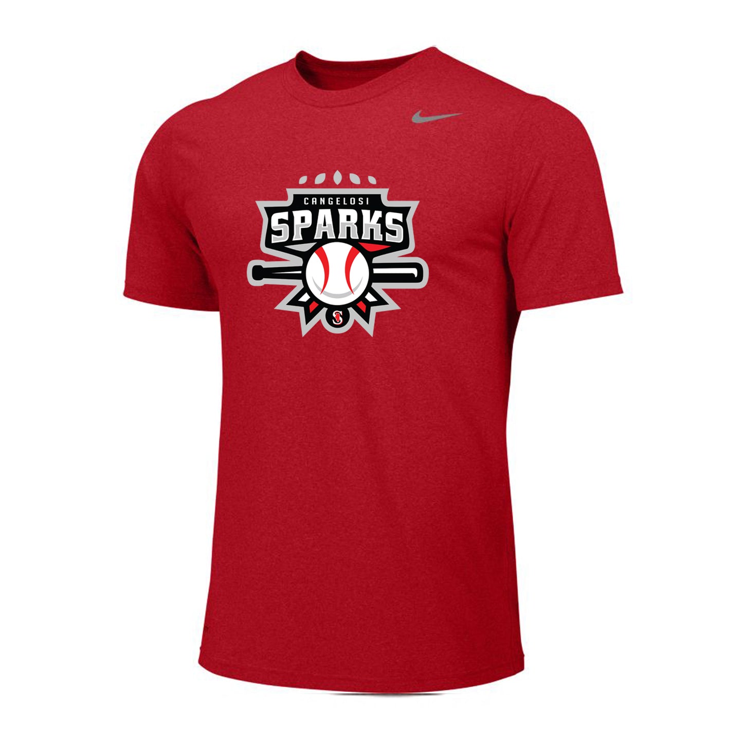 MENS NIKE SPARKS LEGEND SS RED