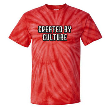 ADULT GILDAN SPARKS RED TIE-DYE SHIRT