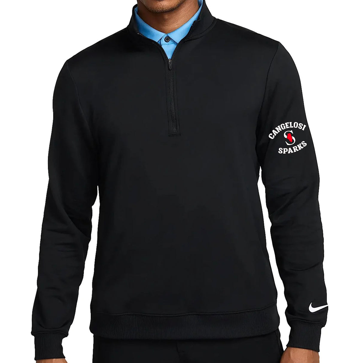 MENS NIKE SPARKS TOUR HALF ZIP