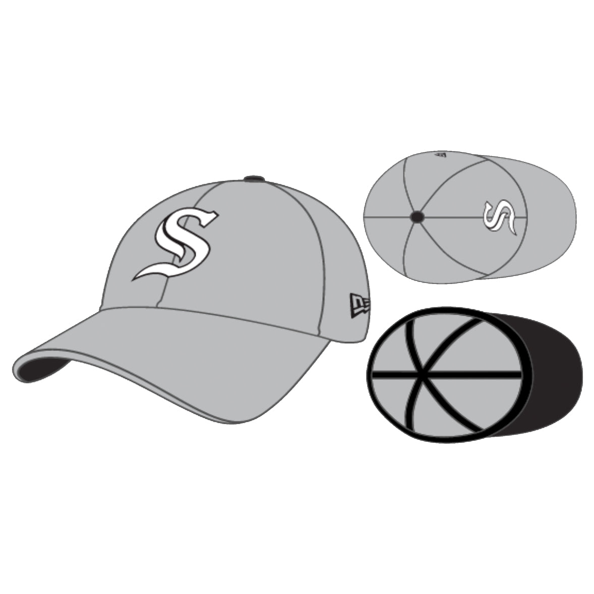 NEW ERA 3930 GRAY