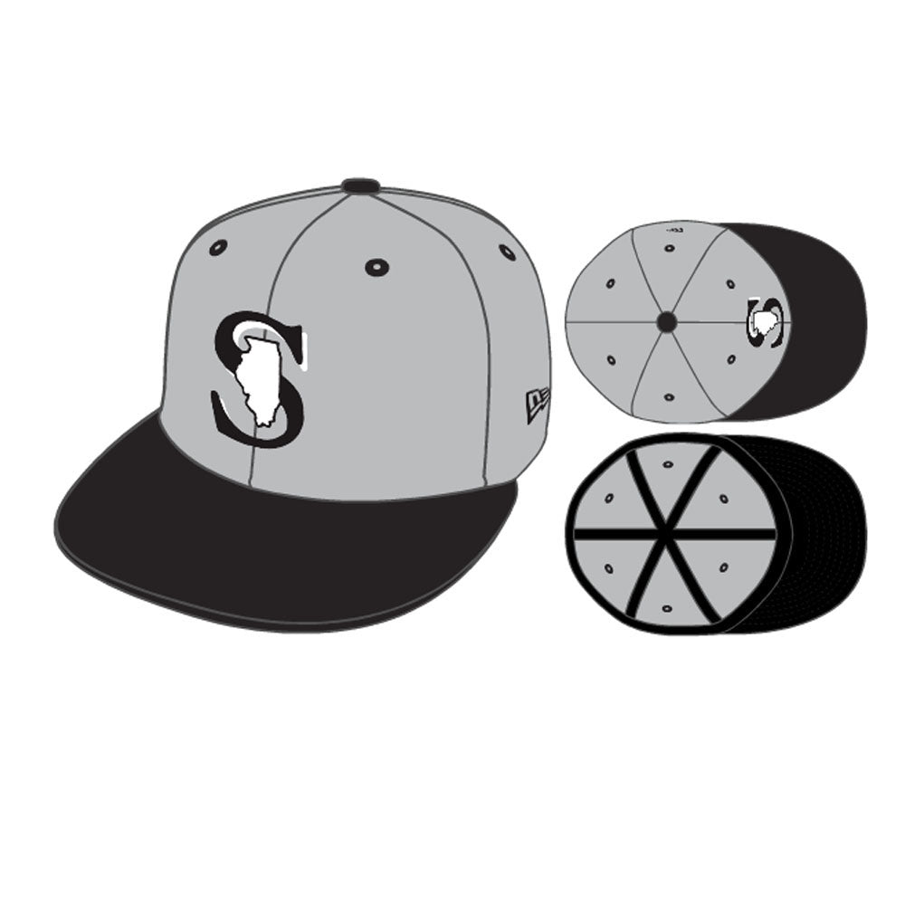 NEW ERA 5950 SPARKS GRAY 2021 HAT