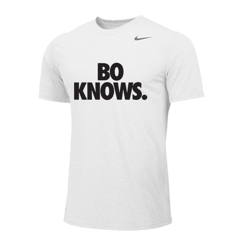 MENS NIKE BO KNOWS LEGEND TEE WHITE