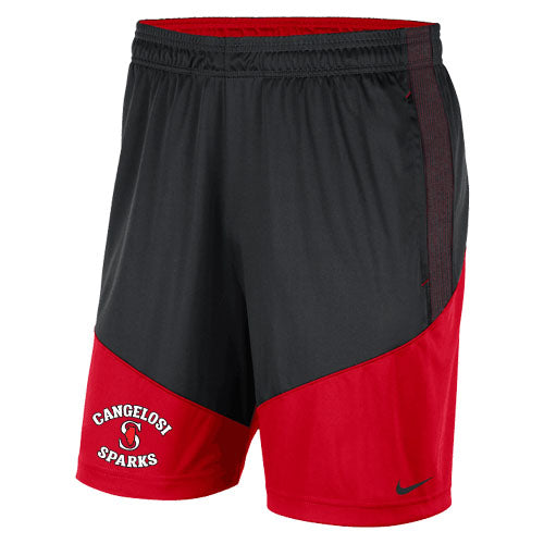 MENS NIKE SPARKS DF KNIT SHORTS Black/Red