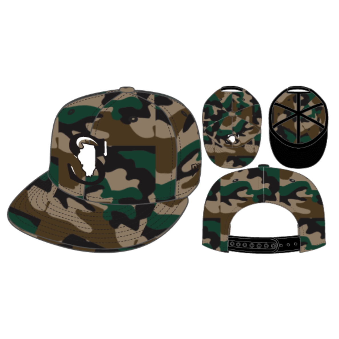 NEW ERA 950 SPARKS CAMO HAT