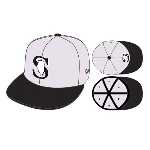 NEW ERA 5950 SPARKS WHITE HAT