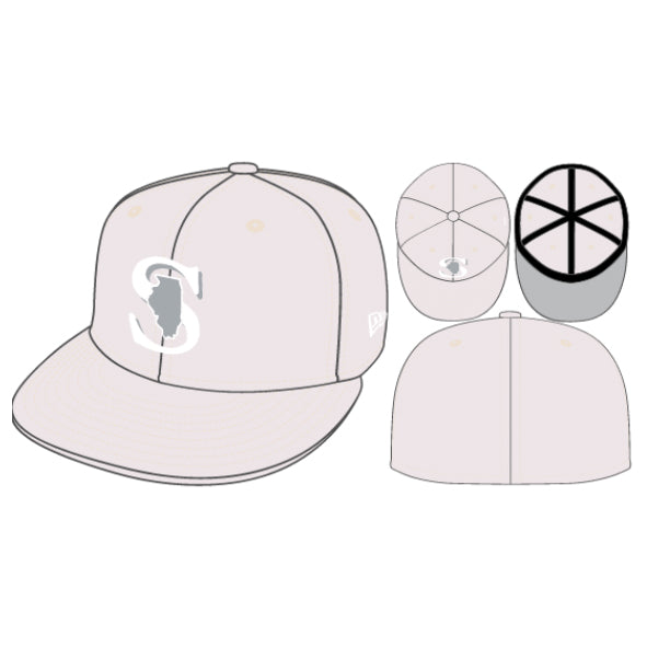 NEW ERA 5950 SPARKS WHITE 2022 HAT