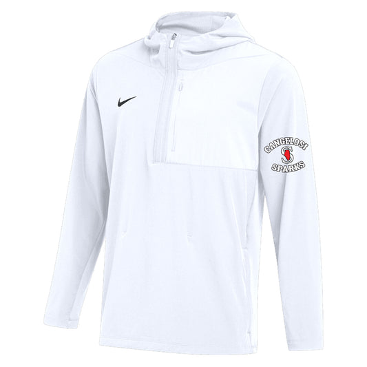MENS NIKE SPARKS LIGHTWEIGHT PLAYER JACKET WHITE