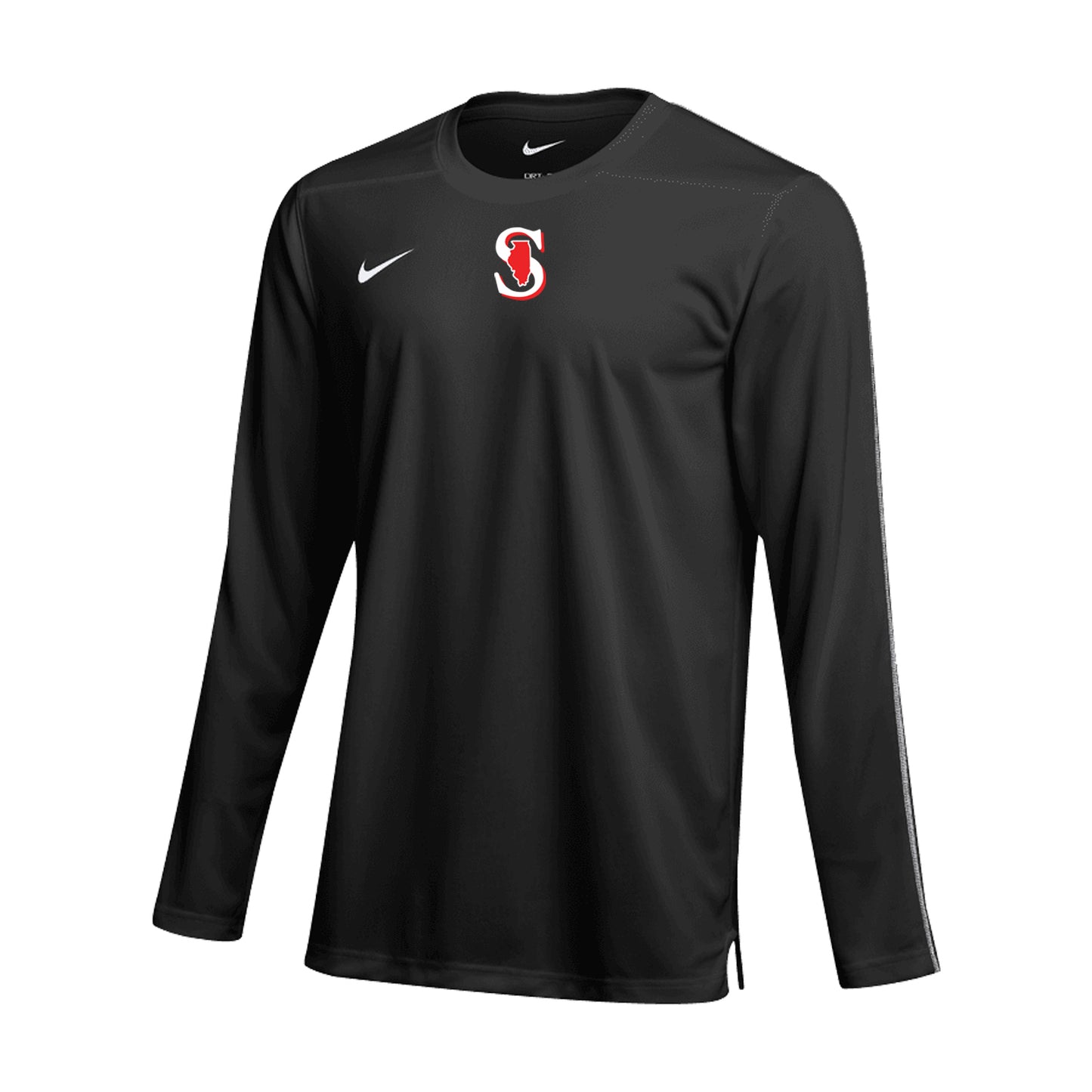 MENS NIKE SPARKS UV COACH TOP LONG SLEEVE BLACK