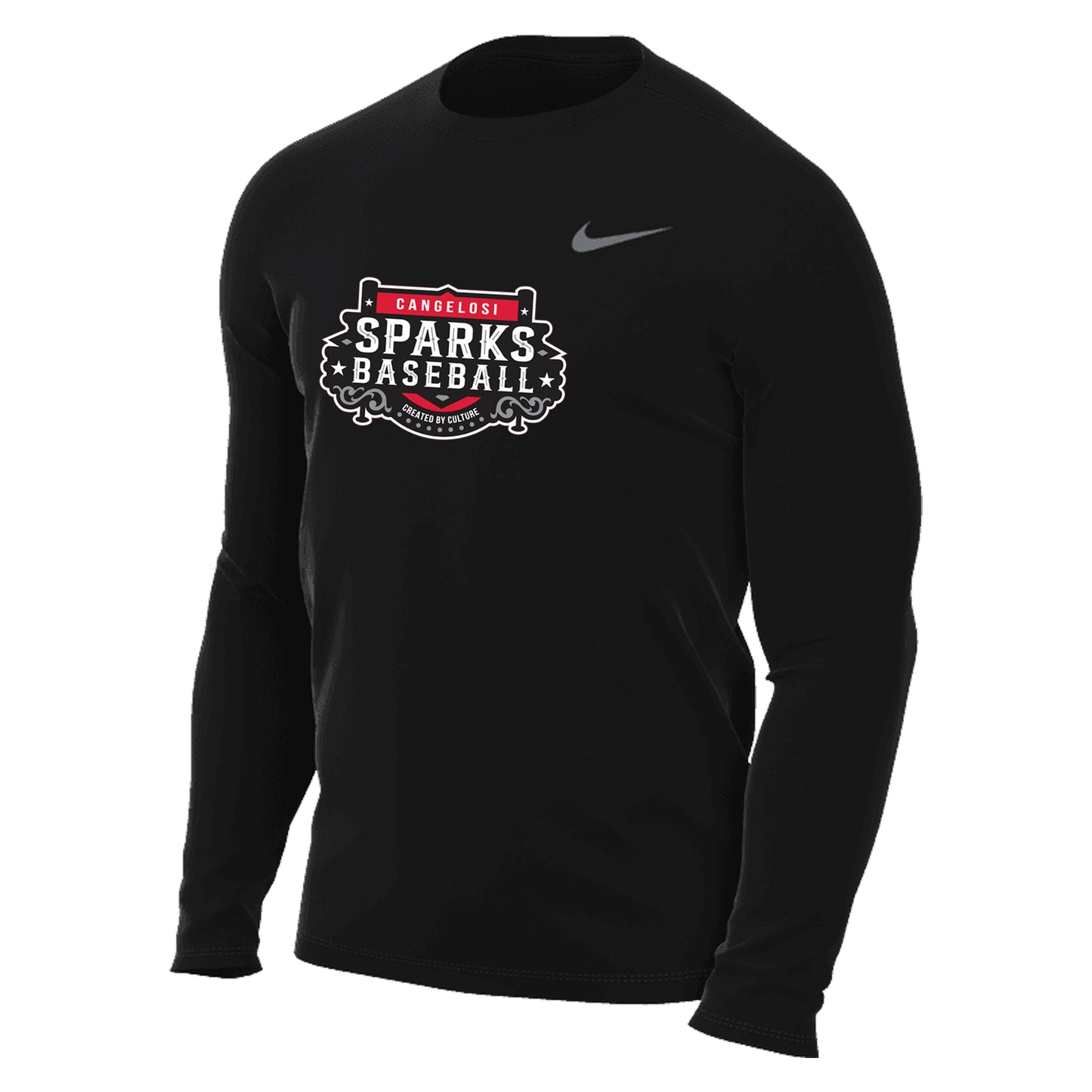 YOUTH NIKE SPARKS LEGEND LONG SLEEVE BLACK