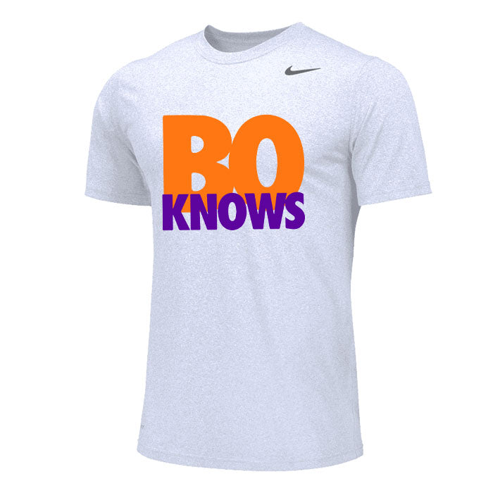 MENS NIKE BO KNOWS LEGEND SS WHITE – CANGELOSI SPARKS EXTRA INVENTORY ...