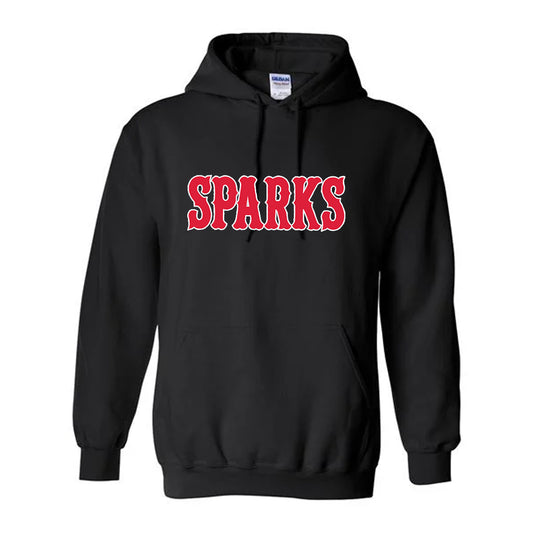 YOUTH GILDAN SPARKS HOODIE BLACK