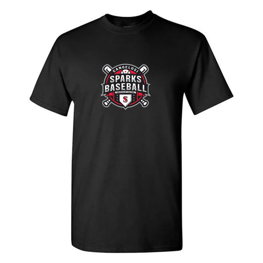 YOUTH GILDAN SPARKS SHORT SLEEVE BLACK