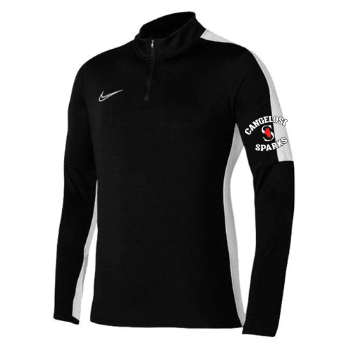 YOUTH NIKE SPARKS DF ACADEMY HALF ZIP TOP