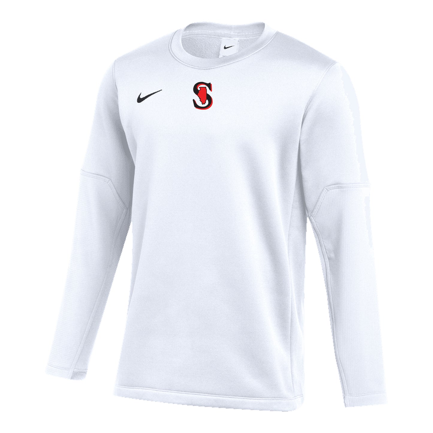 MENS NIKE SPARKS TEAM COACH CREW SWEATSHIRT WHITE