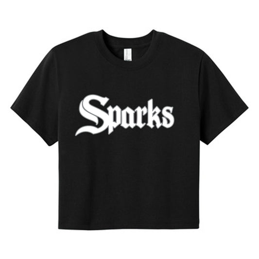 WOMENS NEXT LEVEL SPARKS CROP TOP