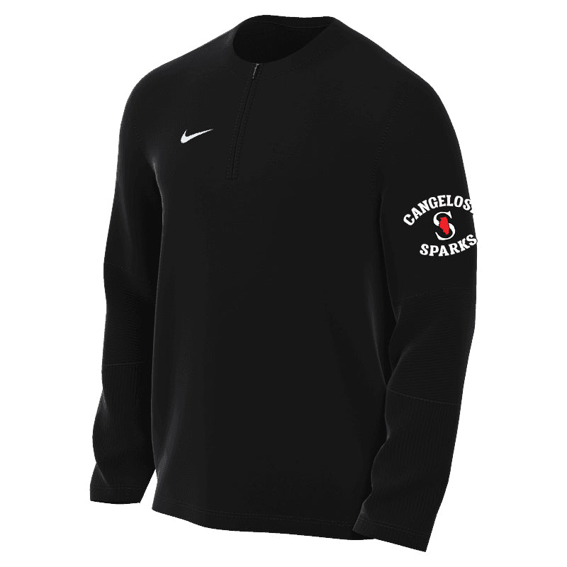 MENS NIKE SPARKS LIGHTWEIGHT BASEBALL HALF ZIP