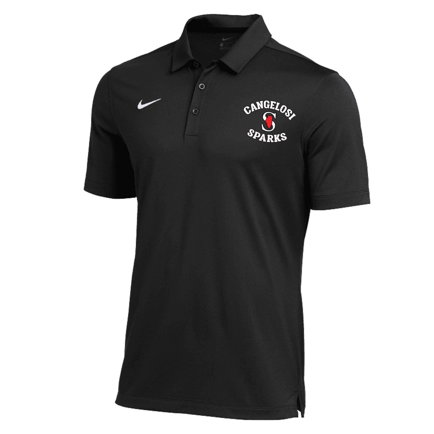 MENS NIKE SPARKS DF SS POLO
