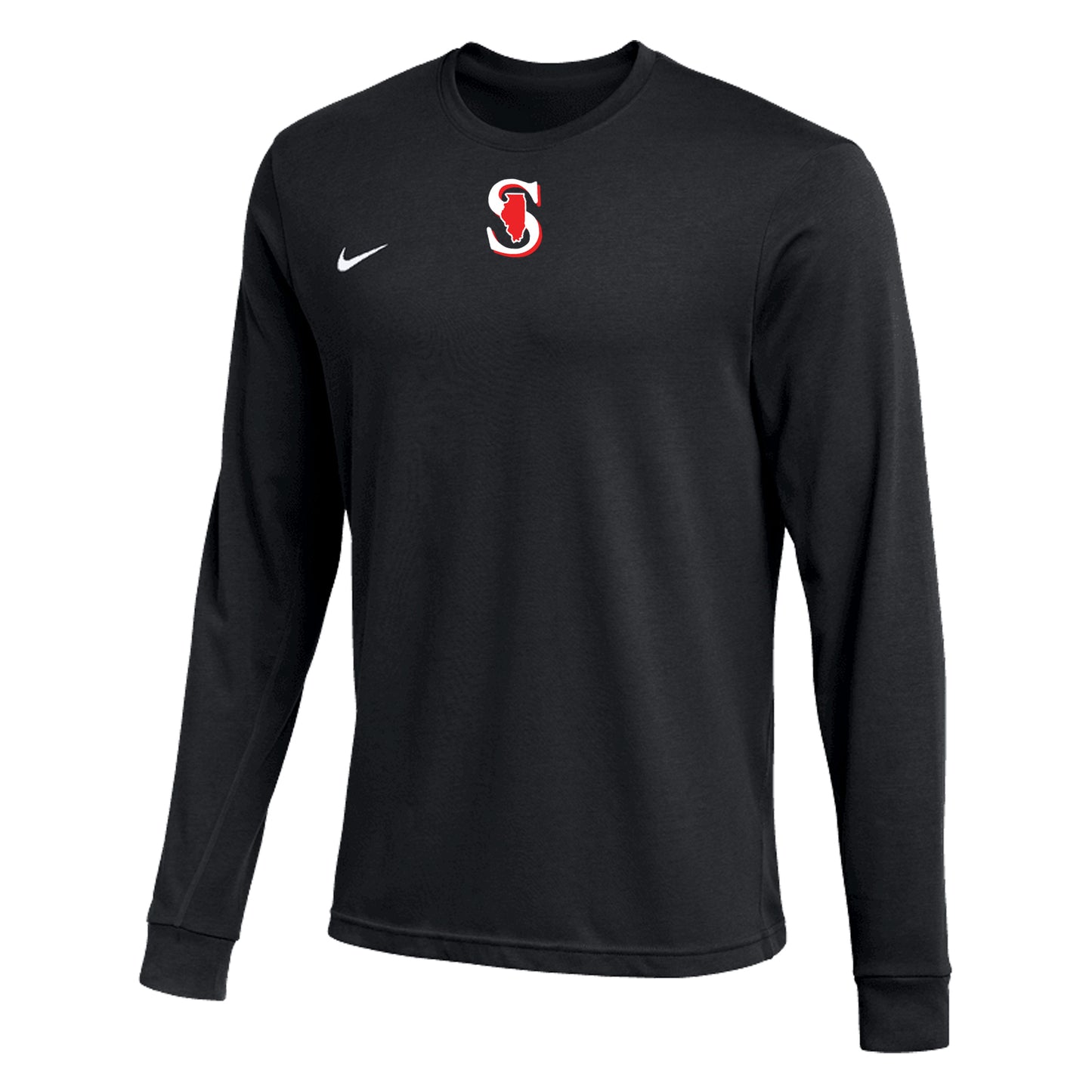MENS NIKE SPARKS PRIMARY LONG SLEEVE BLACK