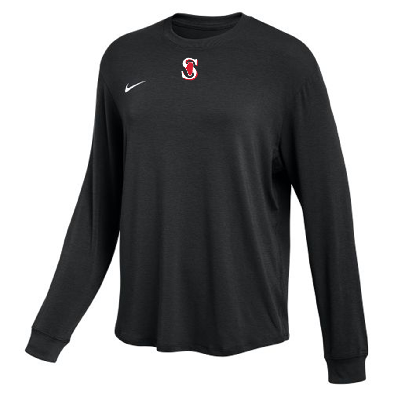 WOMENS NIKE SPARKS ONE RELAXED LONG SLEEVE TOP