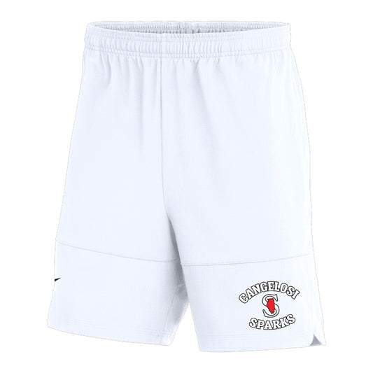 MENS NIKE SPARKS DF WOVEN SHORTS WHITE