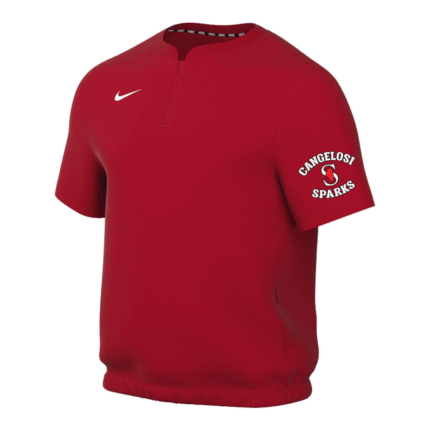 MENS NIKE SPARKS WINDSHIRT SHORT SLEEVE