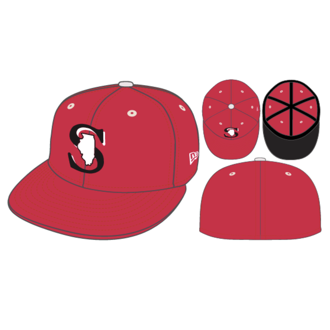 NEW ERA 5950 SPARKS RED HAT