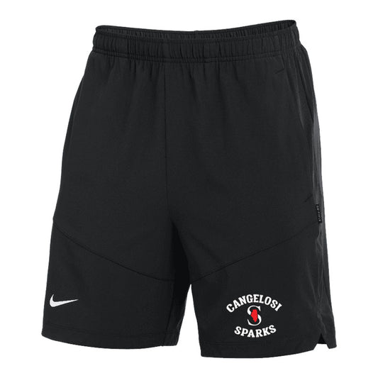 MENS NIKE SPARKS PLAYER POCKET SHORTS BLACK