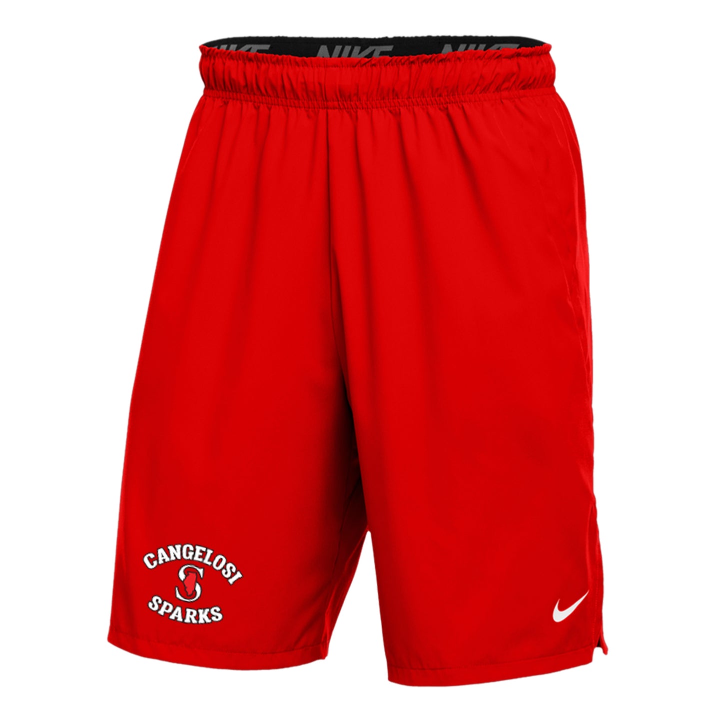 YOUTH NIKE SPARKS FLY SHORTS RED